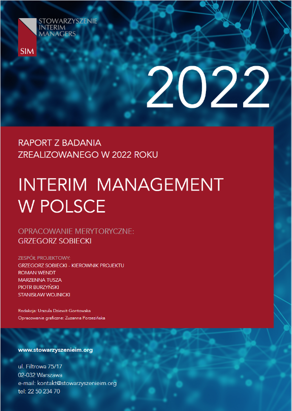 Raport SIM – Rynek Interim Management w Polsce 2022